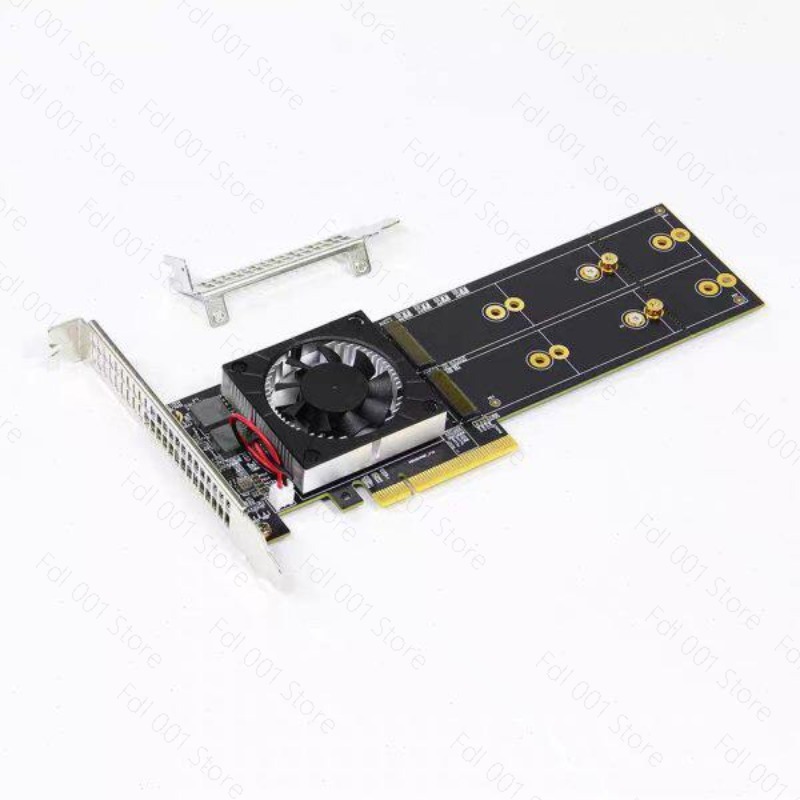 GEEN PCIe Bifurcatie nodig PEX - Quad M.2 Nvme Pcie Bifurcation Card recensie en prijs