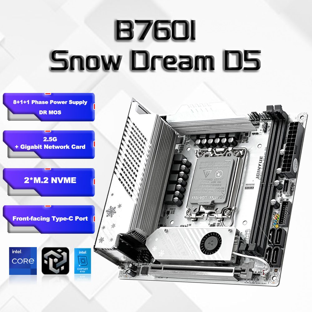 B760i ARGB WIFI DDR5 Moederbor - Lga 1700 Ddr5 Itx Motherboard recensie en prijs
